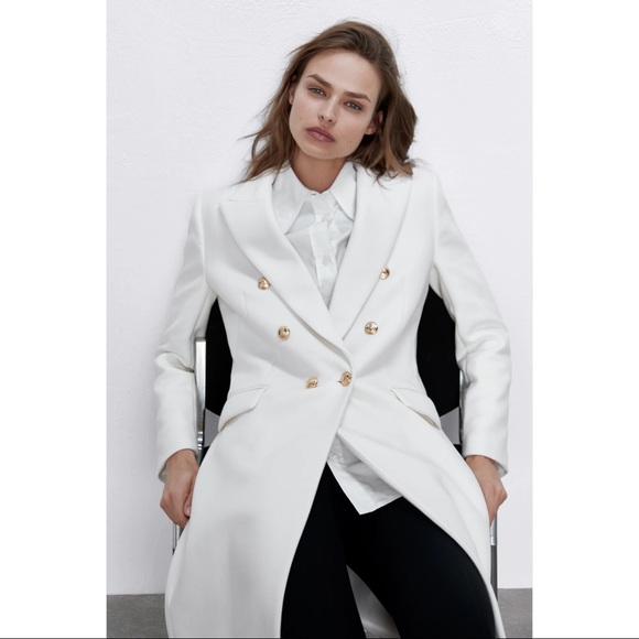 Zara Italian Wool Blend Jacket Bloggers Favorite🤩 - Picture 9 of 16